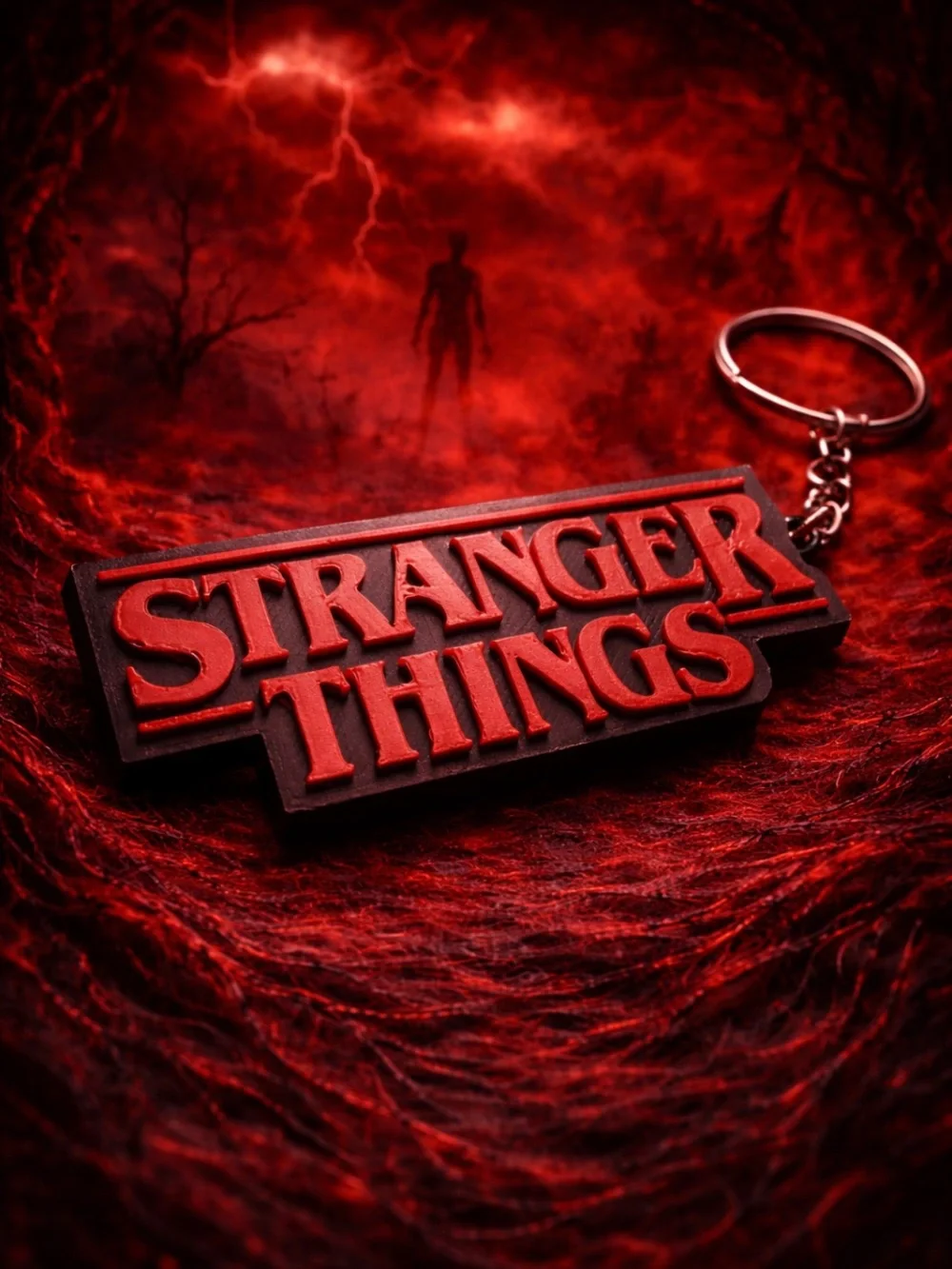 Stranger Things Inspired Keychain - New